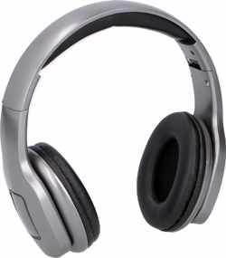 Grundig koptelefoon - Bluetooth - Draadloos - Microfoon - Oplaadbaar - Metaalcoating - Grijs