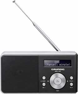 Grundig Music 5000 DAB+ Persoonlijk Digitaal Zwart radio
