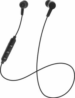 STREETZ HL-BT301 In-ear oordopjes - Met microfoon media / antwoordknop - Zwart