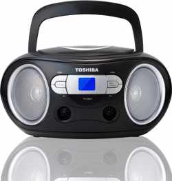 Toshiba portable CD-Boombox | TY-CRS9 Zwart