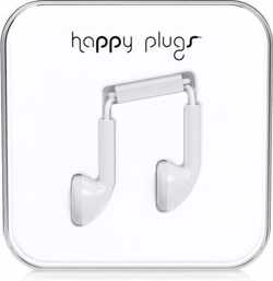 Happy Plugs Earbud - In-ear oordopjes - Wit