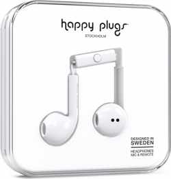 Happy Plugs Earbud Plus - In-ear oordopjes - Wit