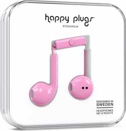 Happy Plugs Earbud Plus - In-ear oordopjes - Roze