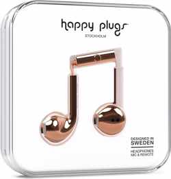 Happy Plugs Earbud Plus - In-ear oordopjes - Roze Goud