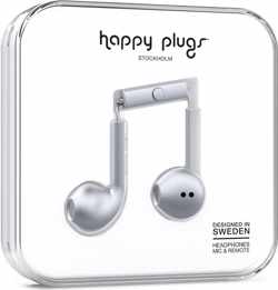 Happy Plugs Earbud Plus - In-ear oordopjes - Grijs