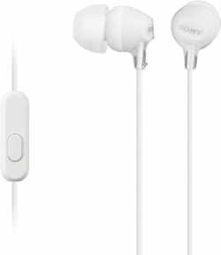 Sony MDR-EX15APW - In-ear oordopjes met mic. - Wit