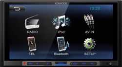 Kenwood DMX-100BT 6.8 WVGA Digital Media Receiver met ingebouwde Bluetooth