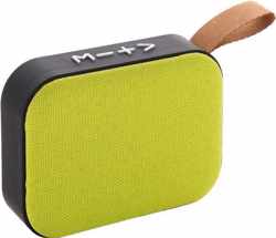 Xd Collection Speaker Fabric Bluetooth Abs 11,5 Cm Lime 2-delig