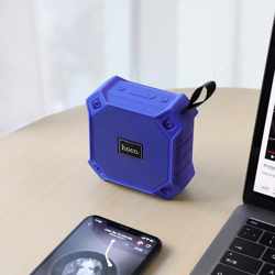 Hoco BS34 – Blauw - Bluetooth Speaker – Draadloze Sport Speaker - Compacte Draagbare Luidspreker – Universeel – Apple en Android