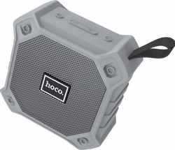 Hoco draadloze bluetooth speaker met FM radio BS34 Grijs