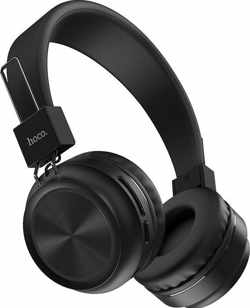 HOCO W25 Promise - Draadloze On-Ear Koptelefoon - Bluetooth - Zwart