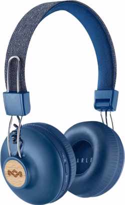 House of Marley Positive Vibration 2 Bluetooth koptelefoon - blauw
