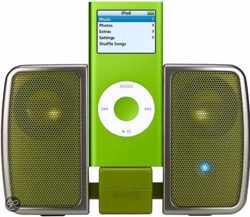 Logic3 i-Station Traveller voor iPod / iPhone - Groen