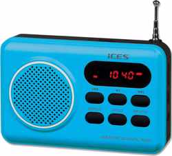 Ices IMPR-112 Draagbare radio - Blauw