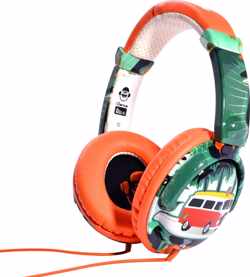 iDance Ibiza 106 Headset Hoofdband Multi kleuren, Oranje