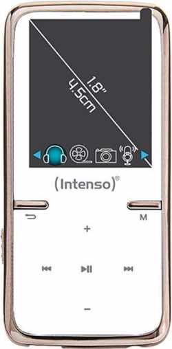 Intenso MP3 video player - VIDEO SCOOTER 1,8" - 8GB white