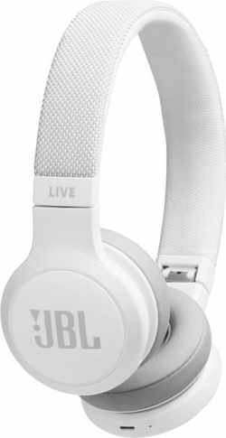 JBL Live 400BT - On-ear bluetooth koptelefoon - Wit