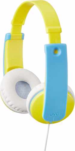 JVC HA-KD7 - On-ear kids koptelefoon - Geel