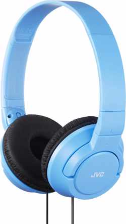 JVC HA-S180 - On-ear koptelefoon - Blauw