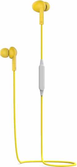 Pantone PT-WE001Y hoofdtelefoon/headset Hoofdtelefoons In-ear Bluetooth Geel
