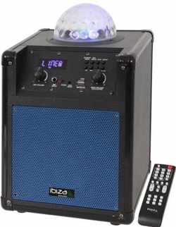 Ibiza Sound disco speaker met LED effect - 100 watt