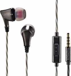 Thomson EAR3207AN koptelefoon, in-ear, microfoon, antraciet