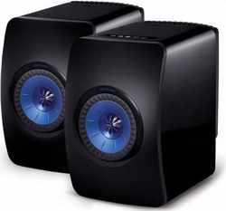 KEF LS50 Wireless Zwart, Blauw luidsprekers