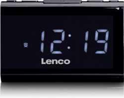 Lenco CR-525 - Wekkerradio met USB speler - Zwart