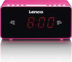 Lenco CR-510 - Wekkerradio - Roze