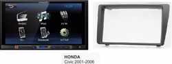 autoradio Honda Civic 2001 - 2006 kenwood met bluetooth / usb aux