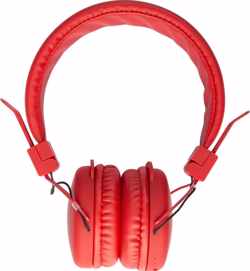 On-Ear Headphones Bluetooth 1.0 m Red