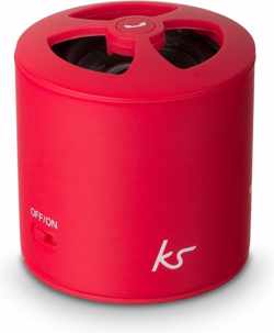 KitSound Pocketboom bleutooth speaker - Rood
