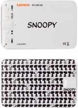 Lenco Snoopy MP3 speler - 4GB - Zwart, Wit