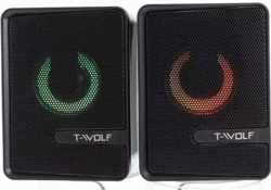 T-WOLF S3 speakers | 2.0 | 6W | USB | 3.5mm