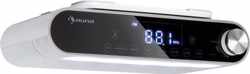 KR-130 bluetooth keukenradio hands free functie FM tuner LED verlichting wit