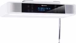 KR-140 bluetooth keukenradio hands free functie ledverlichting wit