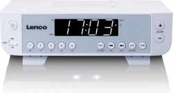 Lenco KCR-11 - Keukenradio met LED-verlichting en timer - Wit