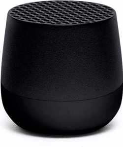 Lexon MINO Mini Bluetooth Speaker - Black Zwart