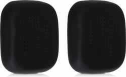 kwmobile 2x oorkussens voor Logitech UE 5000 koptelefoons - imitatieleer - voor over-ear-koptelefoon - zwart
