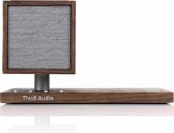 Tivoli Audio 'Revive' - Bluetooth-luidspreker met draadloos Qi oplaadstation en LED-lamp (Walnoot)