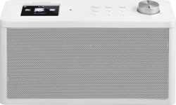 Lenco KCR-2014 - Draagbare radio met wifi en weersverwachting - Wit