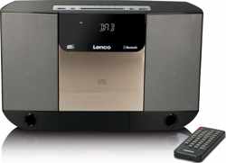 Lenco DAR-045BK - Radio - CD speler - Bluetooth - Zwart