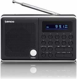 Lenco MPR-034 - Draagbare radio - White