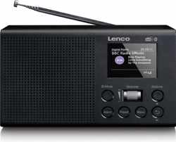 Lenco PDR-031 - Draagbare radio met FM en DAB+ - Zwart