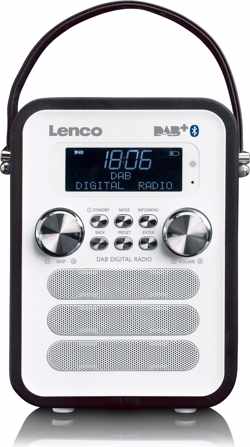 Lenco PDR-050 - Draagbare radio DAB+ - Zwart