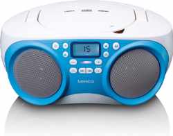 Lenco SCD-301 - Radio CD-speler met USB-aansluiting - blauw
