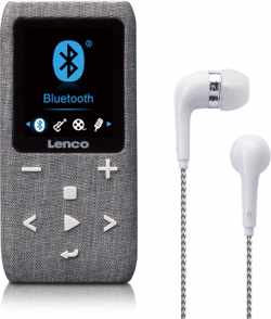 Lenco Xemio-861 - MP3-speler met bluetooth - Grijs