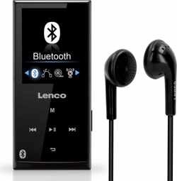 Lenco Xemio-760 - MP3-speler met Bluetooth en 8GB geheugen - Zwart
