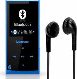 Lenco Xemio-760 - MP3-speler met Bluetooth en 8GB geheugen - Blauw