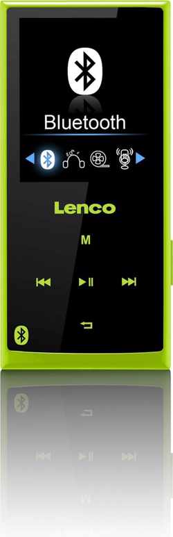 Lenco Xemio-760 - MP3-speler met Bluetooth en 8GB geheugen - Groen
